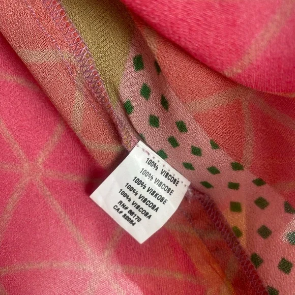 Colorful Patterned Women's Top - Picture 3 of 4